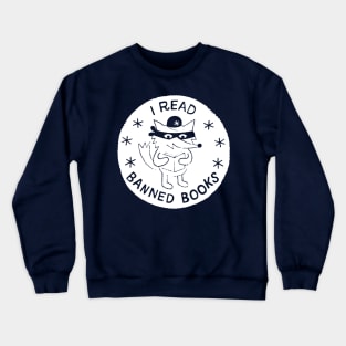 i read banned books Crewneck Sweatshirt